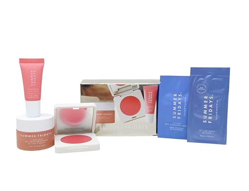 Summer Fridays The Dewy PinkSet - Gel Cream Mosituruzer, Lip