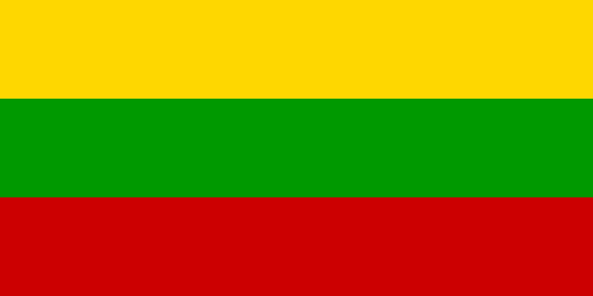 Drapeau paysage Litvin pour décorer vos événements extérieurs et mât