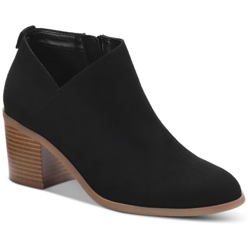 Style & Co. Womens Felaa Faux Suede Ankle Boots