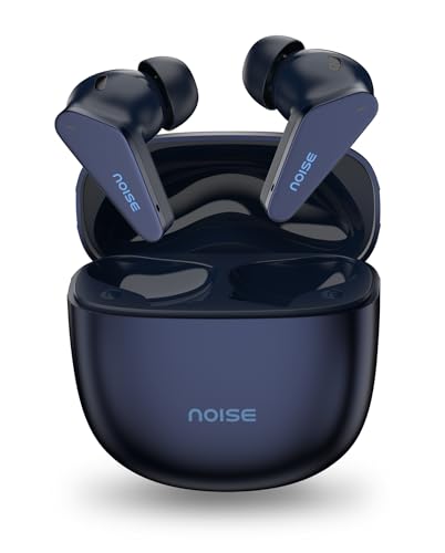 Noise Buds Vector Truly Wireless Earbuds with Hi-Res Audio & LDAC, Best Bass & Call Clarity, 40H Playtime, Quad Mic ENC, Instacharge (10 Min = 120 Min), Bluetooth v5.3 – Midnight Blue