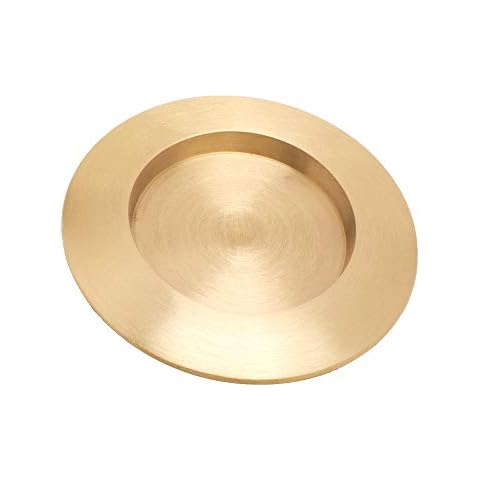 NKlaus Plato de Velas de Aluminio Dorado Ø 6cm Cover