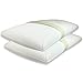 2 Cuscini Ortopedici Cervicale ed Ergonomico Morbido in Memory Foam 72x42 H12 per Dormire Bene. 100% Made in Italy Fodera in Aloe Rimovibile Sfoderabile e Lavabile, Anallergico e Antiacaro