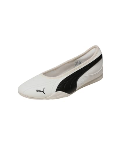 PUMA Damen Catch Soleil Ballerinas 42, Warm White Black – Ansicht 1