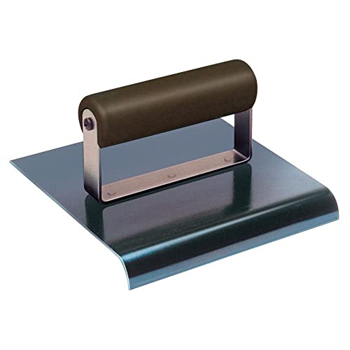 Kraft Tool CF578P 3/4-Inch Radius Blue Steel Hand Edger with Plastic Handle, 6 x 6-Inch