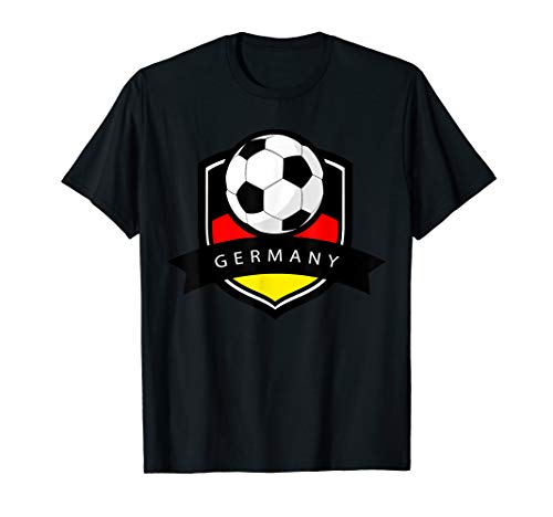 Germany Soccer Ball T-Shirt | German Flag Football Tee Germany Soccer Ball T-Shirt | German Flag Football Tee