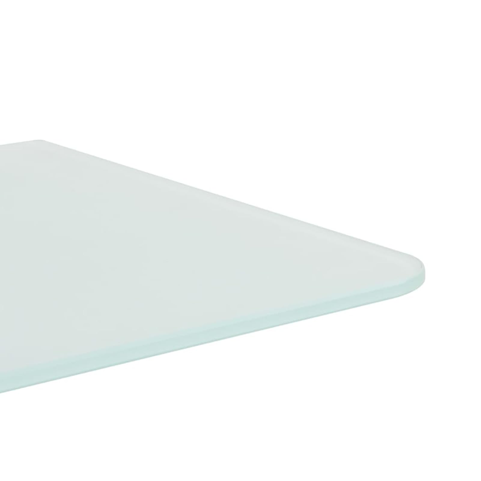 Urinal-Trennwand Wandmontage | Hartglas-Duschwand für Herren-WC | 90 x 40 cm | 8 mm gehärtetes Milchglas | hygienische Privatsphäre im öffentlichen oder privaten Badezimmer