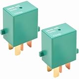 Relay G8HN-H70 (Set of 2), DC12V 20A Micro ISO Plug-in Relay for Automotive, Compatible for Honda Acura...
