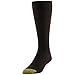GOLDTOE Men's Metropolitan Crew Dress Socks, 3-Pairs, Brown, Shoe Size: 6-12.5