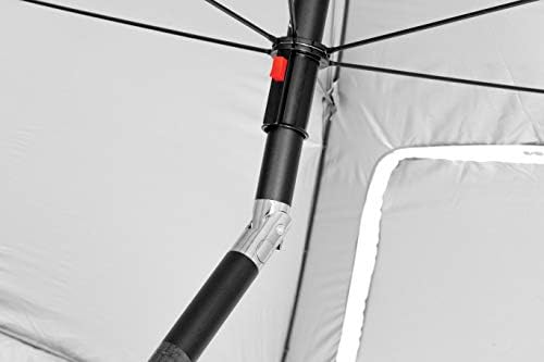 Sport-Brella Ultra SPF 50+ Angled Shade Canopy Umbrella for Optimum Sight Lines at Sports Events (8-Foot)