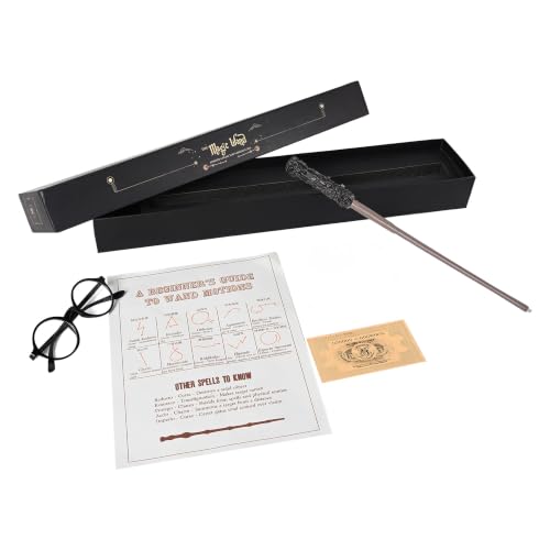 Image of Magic Wand for Kids Cosplay - New Designed Magical Wand with Music Box for Potterheads - Birthday Christmas Combo (Henry Light and SG)