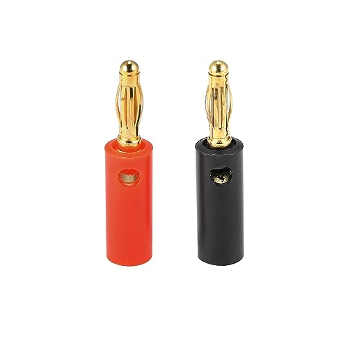 X AUTOHAUX 10 piezas Conectores Banana 4mm miniatura 5