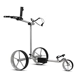tour made RT-670 / 670S Golftrolley elektrisch I nur 5,5 kg I Dank Parkbremse, Bergabfahrbremse & Hangausgleich pefekt für bergige Plätze I neues Modell I Deutsche Markenqualität