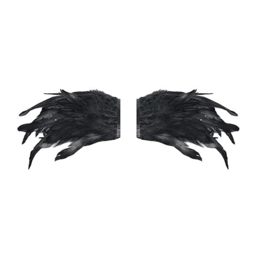 Disfraz de plumón de Halloween, plan simple de múltiples personajes para incidentes de disfraces, fiesta de Halloween, cubierta de hombro, Negro, Talla única