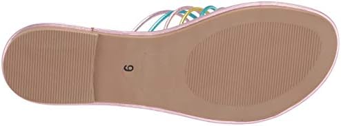 Seychelles Women's Flat Sandal, Rainbow, 7.5 | Image 3
