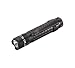 Maglite Mag-Tac LED 2-Cell CR123 Flashlight - Crowned-Bezel, Matte Black