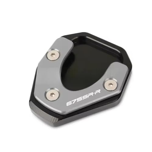 Extension béquille latérale moto pour stationner sur terre et herbe 675SR