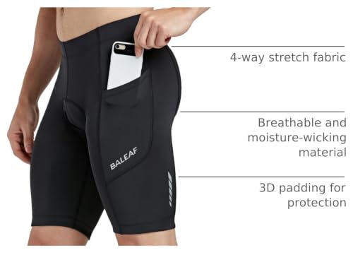 baleaf Padded Bike Shorts with Pockets