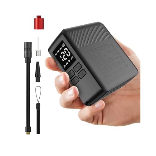 YANTU Portable Electric Bike Pump 150 PSI with Gauge