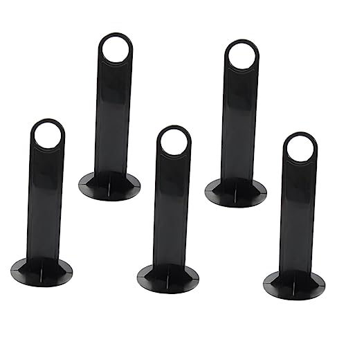 KICHOUSE 5pcs Football Training Sign Dish Plate Holders Soccer Cone Mark Disk Shelf for Roller Skating Skateboarding Football