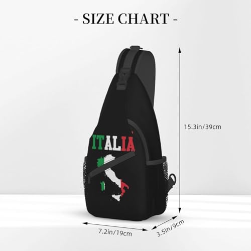 Cute Flag Sling Bag Crossbody Backpack Patriotic Flag Travel Hiking Daypack Shoulder Chest Bag for Women Men3