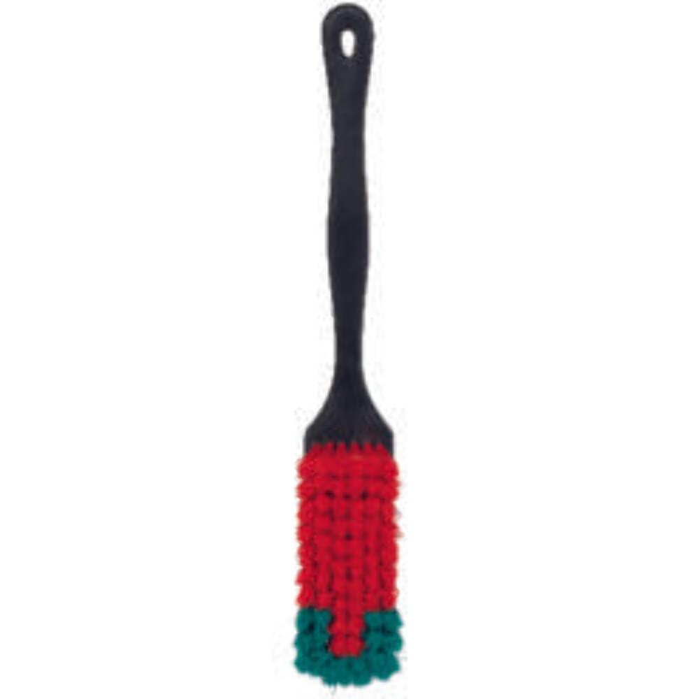 Vikan szczotka do rąk z długim trzonkiem, szczotka do mycia samochodu, miękkie włosie, 42 cm