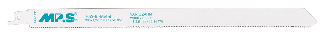 MPS 4442-VP - 5 Lame per seghetto, bimetalliche