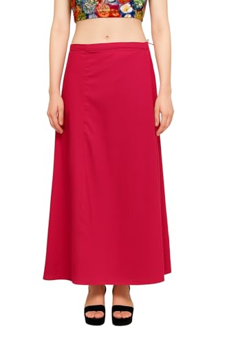 Image of CITIX Pure Cotton Petticoat for Woman Saree | Adujastable Drawstring Waist