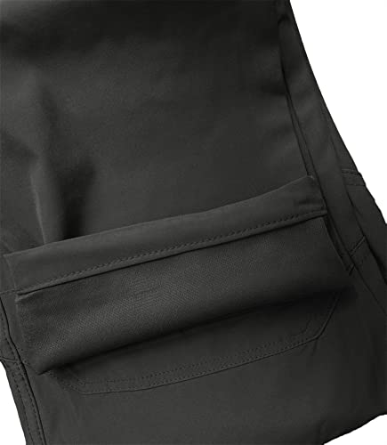 Yaxhwiv Men's Flex Ripstop Tactical Pants Lightweight Hiking Casual Cargo Pants With Multi Pockets Water Resistant(No Belt) #TOP5