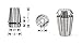 Amana Tool - 1/4 Dia Spring Collets ER20 (CO-276), Industrial Grade