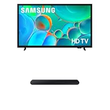 Samsung 32-Inch Class HD H5000F Smart TV 2025 Model HDR, Object Tracking Sound Lite, Knox Security + SAMSUNG S60D 5.0ch Soundbar w/Wireless Dolby Atmos Audio, All-in-One Design , HW-S60D/ZA