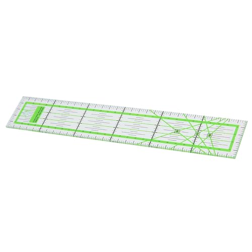 Image of 5x30cm Quilting Ruler, Acrylic Quilter Ruler High Transparent Tailor Dressmaker Quilting Tool DIY Sewing Ruler for Easy Precision Cutting (Metric)