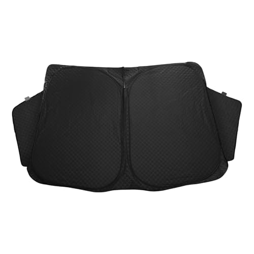 X AUTOHAUX トヨタ アルファード/ヴェルファイア 30系 (前期/後期 フェイスリフト B型) 用 車窓カバー フロントガラスサンシェード アルミフィルム ポリウレタン 折りたたみ式サンシェード