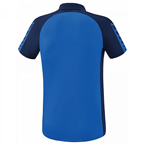 Erima Herren Six Wings Sport Polohemd (1112202), New royal/New Navy, S – Ansicht 3