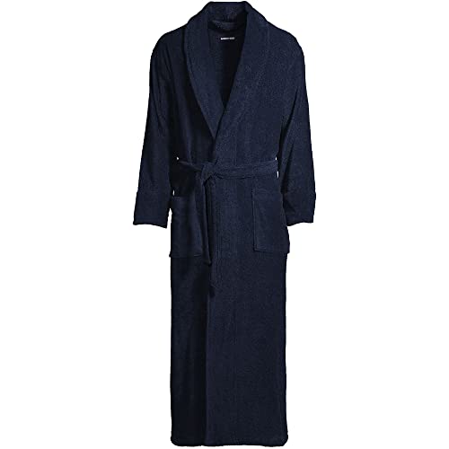 Lands' End Men's Turkish Terry Cloth Long Robe #TOP29