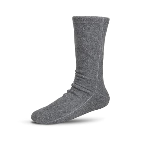 Acorn Mens and Womens Versafit Fleece Sock: Super Soft & Ultra-Warm, Mid-Calf Height, Flat-Flock Seams