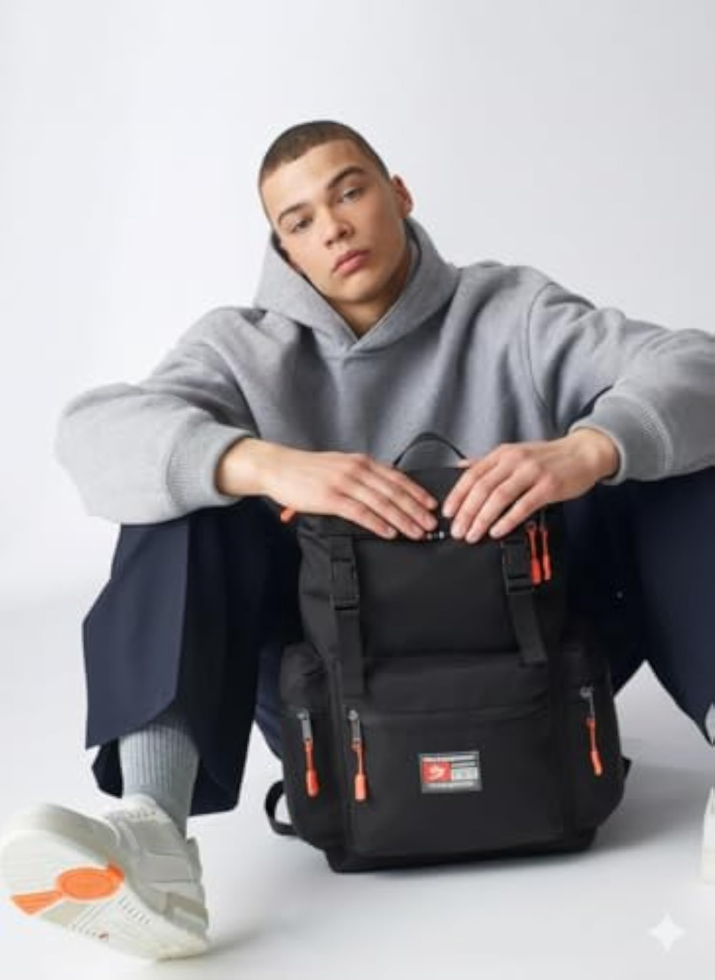 Sports Backpack with Multiple Zip Pockets