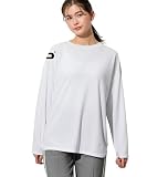 [ニッセン] HEAD 高身長 エステルメッシュゆるシルエット長袖Tシャツ(UVカット・吸汗速乾)(トールサイズ) オフホワイト 4LTT