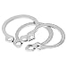 Produktbild YWBL-WH Sicherungsscheiben für Wellen, Snap Sicherungsring Sortiment C-Clip Set, 9mm 10mm 11mm 12mm 13mm 14mm - Packung mit 120 Stück,Dichtungshaltering