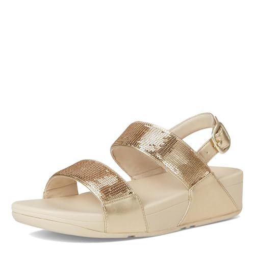 Image of FitFlop Women's, Lulu Sequin Slide Backstrap Sandal