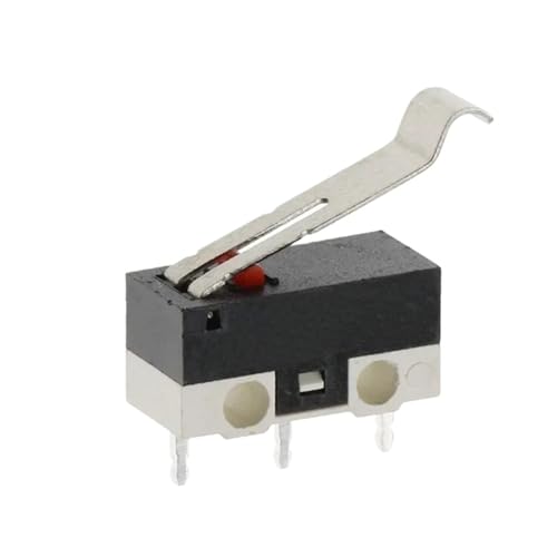 Commutateur de souris micro interrupteur fin de course à levier et 3 broches 1A