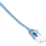 エレコム LANケーブル CAT6 20m ツメが折れない 爪折れ防止コネクタ スーパーフラット ブルー LD-GFT/BU200