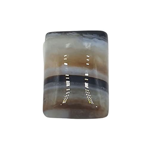 Sulemani Hakik naturelle 30 carats rectangulaire pour sérénité et calme