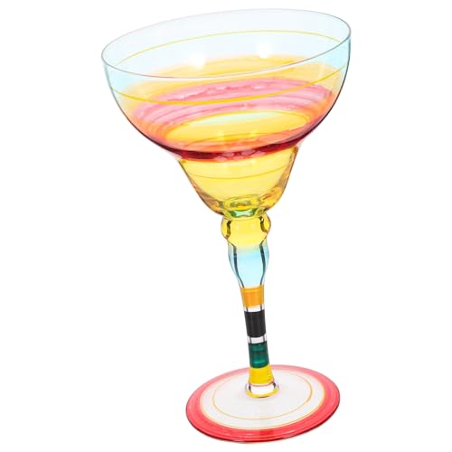 DECHOUS Bicchieri Da Margarita Calice Da Vino Dipinto A Mano Per Feste Design A Righe