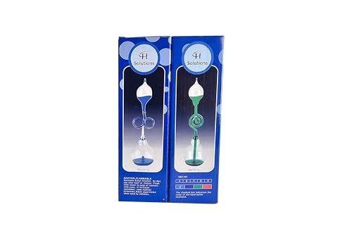 Colorful Office Thinking Hand Boiler, Glass Science Energy Transfer, Children Science Experiment, Love Birds Color Meter Hand Boiler, 2 Pcs (Gree&Blue) by C&H®