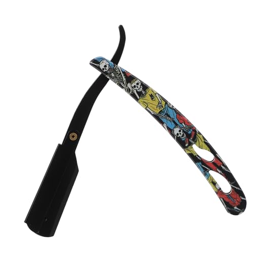 KOMBIUDA broche del pelo hair clips hair pin barbera hair bow afeitadora para hombres raspador de peluqueria recortadora navaja de cortador de depilación Acero inoxidable Black