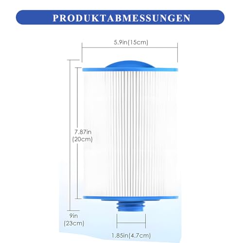 Filtres Trilobal Unicel 6CH-940 avec grande surface lavable 45 ㎡ - 3