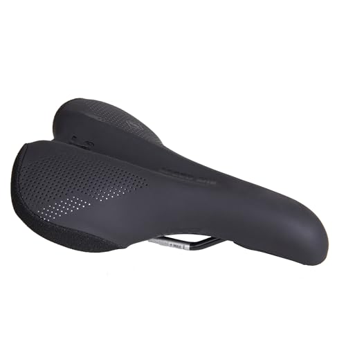 WTB Speed She Selle de vélo Confortable, Large, Absorbant Les Chocs avec Base Souple à Double composé, Rembourrage épais, Coque Flexible, Housse en Microfibre et Coins ABR, Rail cromoly
