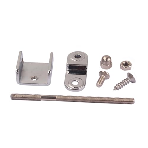 GALPADA 1 Set Guitar Mount Bracket Pickguard Bracket with Screw Electric Guitar Replacement Mandolin Support Pickguard Mounting Bracket Mandolin Guitar Part Scratch Plate Holder Scraper