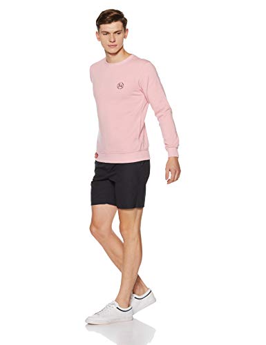 Image of Qube By Fort Collins Men Fleece Round Neck Sweatshirt