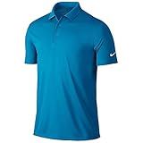NIKE Victory Solid Golf Polo 2017 Blue Fury/White XX-Large